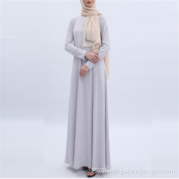 Muslim clothing Arabian women's long skirt beige foundation robe